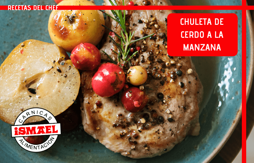 receta de chuleta de cerdo a la manzana