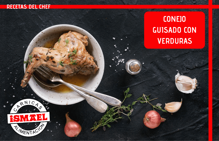 Conejo Guisado con Verduras