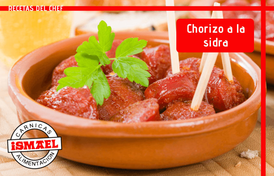 receta chorizo a la sidra