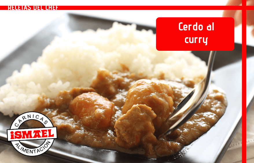 receta cerdo al curry