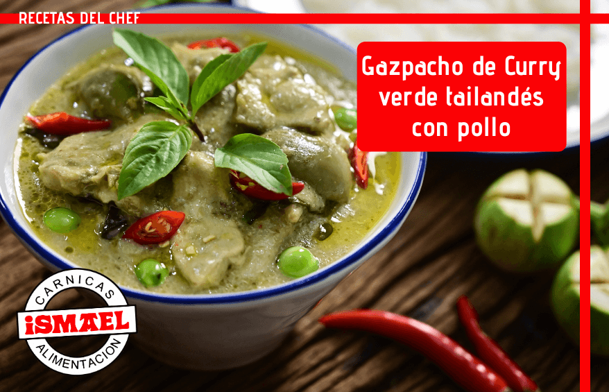como se hace Curry verde tailandes con pollo