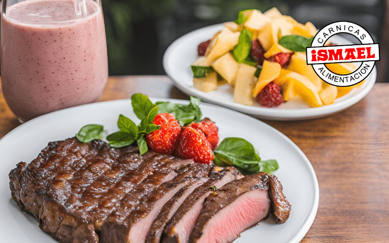 acompanamiento carne maridaje sin alcohol