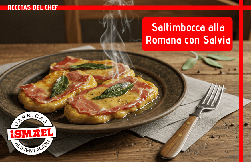 receta Saltimbocca alla Romana con Salvia