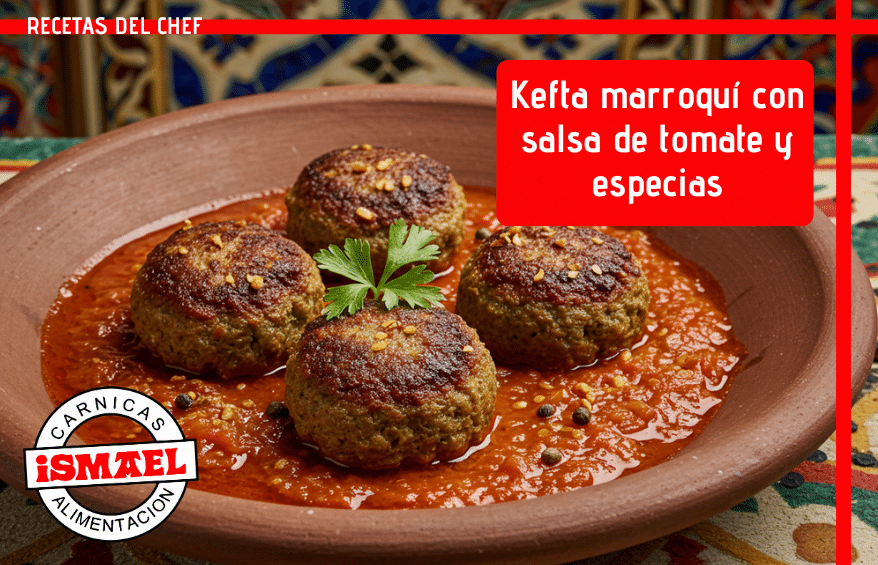 Kefta Marroqui con Salsa de Tomate y Especias