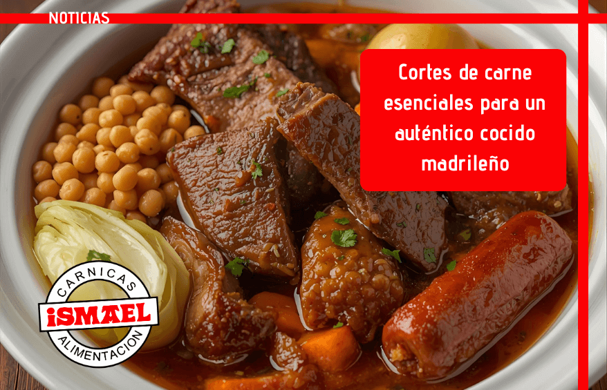 Cortes de carne para para cocido madrileno