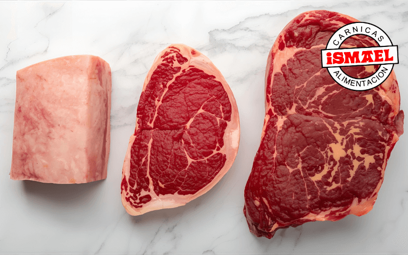 diferencias color textura ternera anojo buey carne vacuno