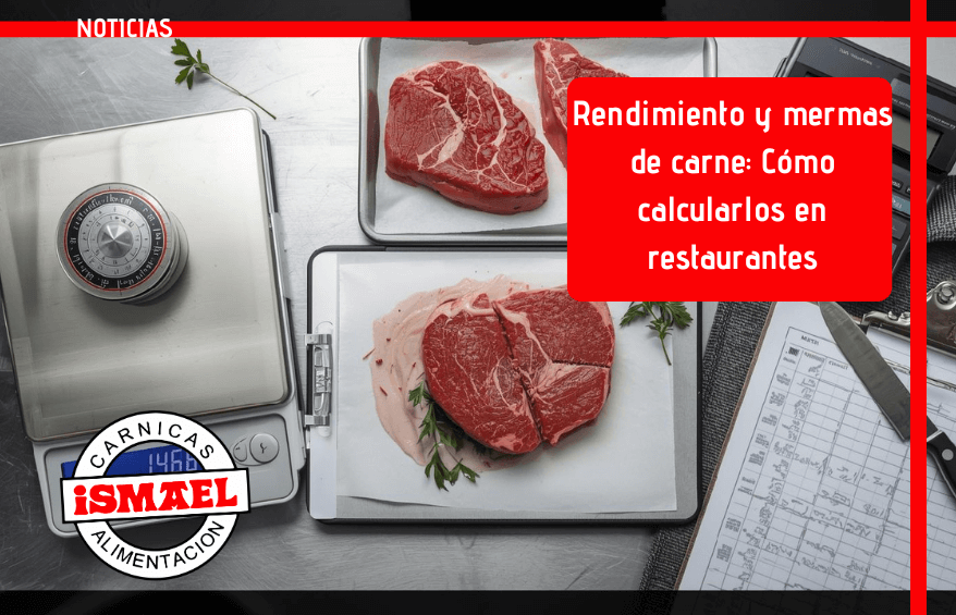 rendimiento mermas carne restaurante calculo costes