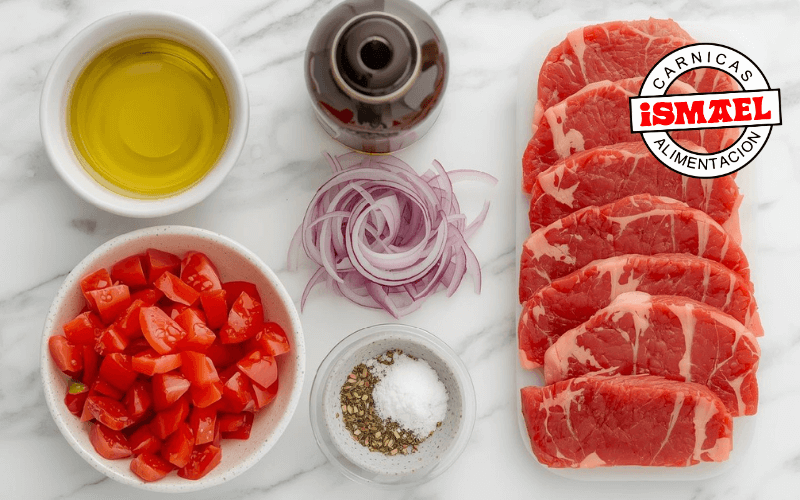 ingredientes churrasco carne fina tomate cebolla pimiento sal gruesa